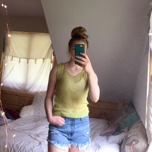 Free People Womens Small Sleeveless Thin Sweater